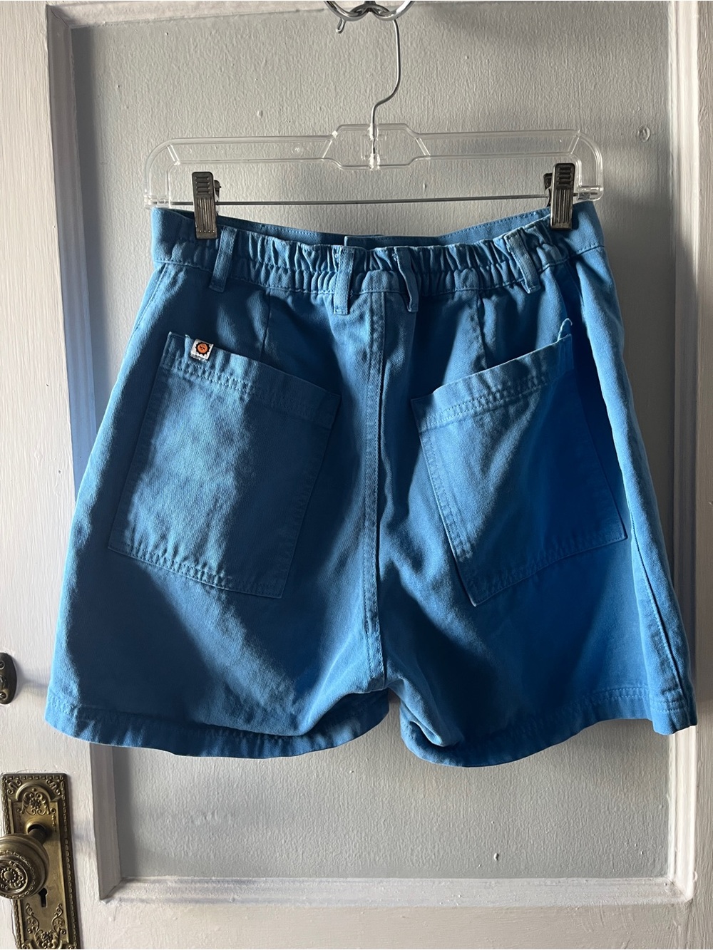 Big Bud Press Western Shorts (s) in baby blue - Picture 2 of 5